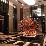 翆陽 - エクシブ箱根離宮の玄関入った所のオブジェ★