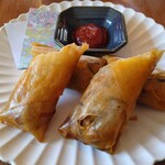 鳥楽苑 - 春巻きチルド感否めないが、オススメの事はある