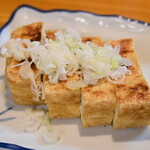 一二三 - わらじ焼(納豆入り)440円