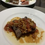 ALL DAY DINING MEM - ＊牛肉のステーキ　ガーリックトマトソース