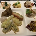 ALL DAY DINING MEM - ＊1回目のプレート・天ぷら・ちまき美味しい