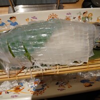 対馬のどぐろとイカ活き造り 博多 魚蔵 都ホテル店 - 