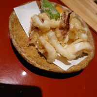 対馬のどぐろとイカ活き造り 博多 魚蔵 都ホテル店 - 