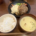 ハンバーグのビアドリット - 