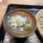 蕎麦割烹 HONDY - 薬味