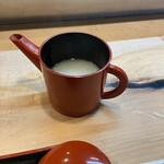 蕎麦割烹 HONDY - 蕎麦湯