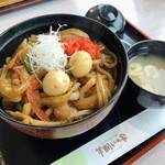 羊飼いの家 - ジンカン丼(士別産サフォーク使用) 1500円