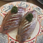 地魚回転すし 小田原港 - アジ