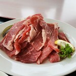 羊飼いの家 - ラム焼肉定食(オーストラリア産サフォーク) 1650円