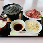 羊飼いの家 - ラム焼肉定食(オーストラリア産サフォーク) 1650円