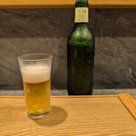 RAMEN MATSUI - ビールで癒されます。