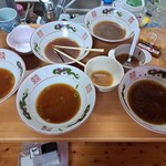らんめん - 食べ終わった後