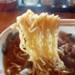 清吉そばや - 細縮れ麺は各店舗共通かな？