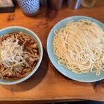 つけそば屋 麺楽 - 特つけそば900円＋野菜100円