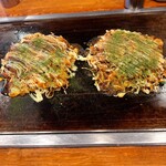 お好み焼 オモニ - 広島風焼　　　　ミックス焼+そばモダン