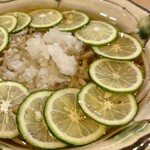 香るつけ蕎麦　蕎麦花 - 