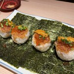 地酒ト魚ト肴 酒肆 魚や - ・魚や名物！雲丹のおにぎり★うにぎり★