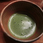 酒仙房　金生 - ＜2014年10月＞女子会その②　ご店主さんが点てられたおうす。