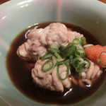 酒仙房　金生 - ＜2014年10月＞女子会その②　白子ポン酢。プリプリで大きいんです！