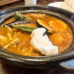 スープカリー ばぐばぐ - 豚角煮カリー＠あっぷ