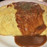 二葉亭 - 肉ゴロゴロオムライス