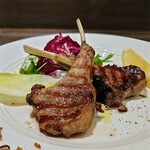 創作イタリアン Gemelli - オーストラリア産 羊肉のグリル　レモン添え