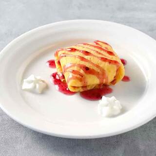 こだわりの機械で作るクレープ