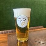 YELLOW PIZZA - ドリンク写真:【品質管理完璧】ハートランド