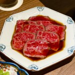 厳選焼肉 一石三鳥 - 和牛のたたき