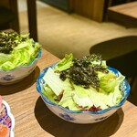 厳選焼肉 一石三鳥 - サラダ