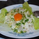 青龍 - 鰈（ｶﾚｲ）と卵白の炒め