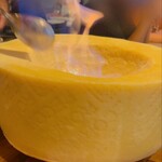 Arancino di Mare - チーズの中で燃え上がる炎