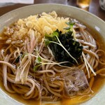 椿寿庵　 - 冷やしたぬき大盛り、器デカ‼️