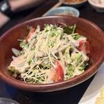 Tohoku Izakaya Ouu no Utage - 根菜サラダ！下調べなしに入ったけど美味しかった！