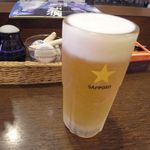 立瓶 - 生ビール[380円]