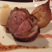 AWkitchen TOKYO 新丸ビル店 - 肉厚ポークの炭火焼き　ジンジャーソース