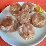 宝明楼 - 焼売 6個 600円(税込)､少しアップ。