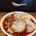 らーめん菊 - 辛麺 つけ麺 1400円
      ニンニクマシマシ ヤサイ