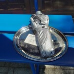 らーめん菊 - 貸出日傘