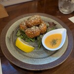 旬彩 壱 - サーモンとチーズのサクサク揚げ