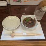 旬彩 壱 - お通し 筑前煮