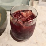 大衆酒場フレンチマン - 赤ワイン梅酒