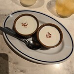 大衆酒場フレンチマン 小虎小路店 - ホタテの冷製茶碗蒸し