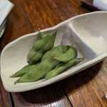 日南 - お通し(枝豆)