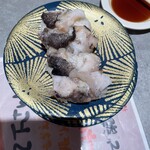 根室花まる - 活つぶ、コリコリした食感、磯の香りがたまらない美味しい❤️