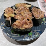 根室花まる - イカニラ軍艦、イカの塩辛とニラの茎がシャキシャキ美味しい❤️お値打ち価格‼️