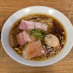 麺屋 でこぼこ - 味玉醤油らーめん