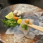 泳ぎとらふぐ活蟹料理 あじ平 曽根崎 - 