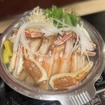 泳ぎとらふぐ活蟹料理 あじ平 - 