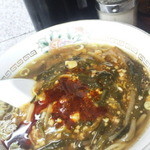 娘々 北浦和店 - スタミナラーメン。　ラー油たっぷり。